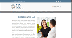 Desktop Screenshot of fjcpersonnel.com
