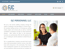 Tablet Screenshot of fjcpersonnel.com